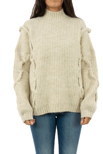 Pull hiver Veromoda 10221284 berko oatmeal