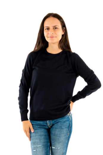 pull hiver ellemme italia 1501 bleu