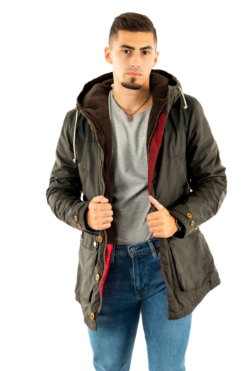 Blousons et vestes barbour game parka ol71 olive