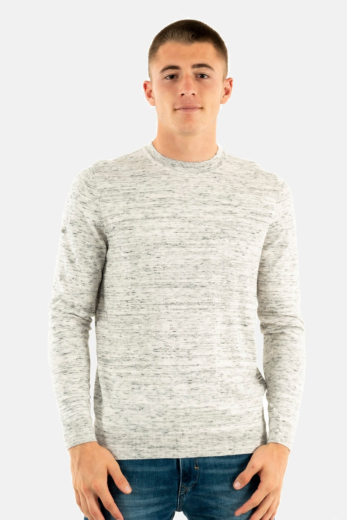 pull hiver superdry m6110293a zuc athletic grey marl