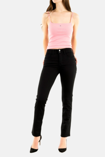 Pantalons salsa secret slim true black, 0000