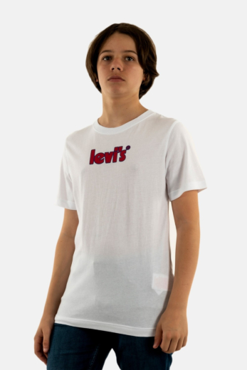 tee shirts manches courtes levi's® short sleeve graphic 01 white