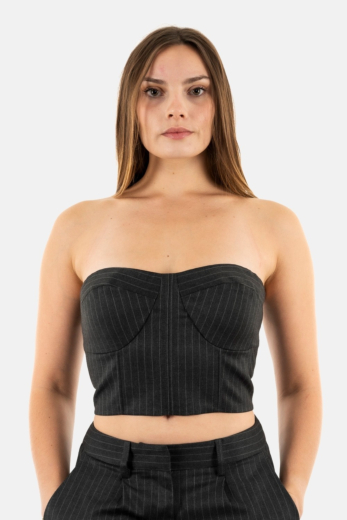 tee shirt morgan 222-onou.f gris anthracite