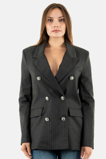blousons et vestes morgan 222-views.f gris anthracite