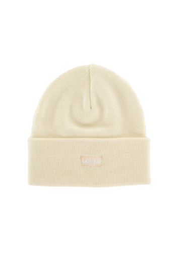 bonnets levi's® slouchy beanie - tonal batwing blanc