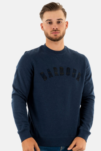 Sweat barbour debson crew ny72 navy marl