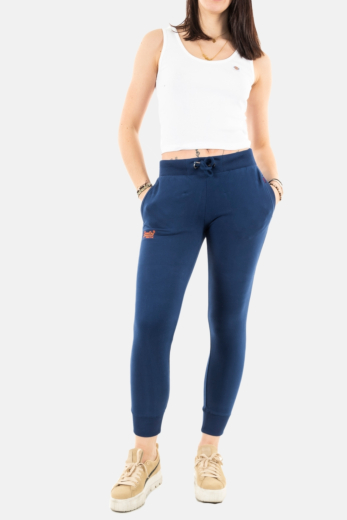 jogging superdry vintage logo emb jogger ub 66z regal navy