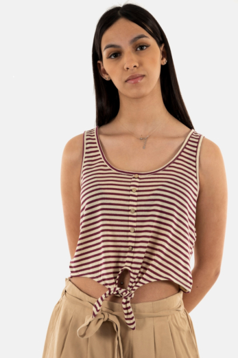 chemisier manches courtes only cannes amaranth