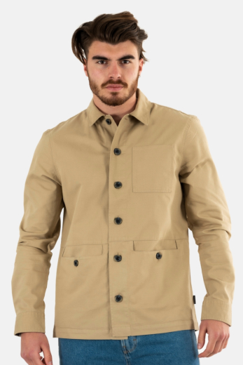 chemise barbour newport st17 washed stone