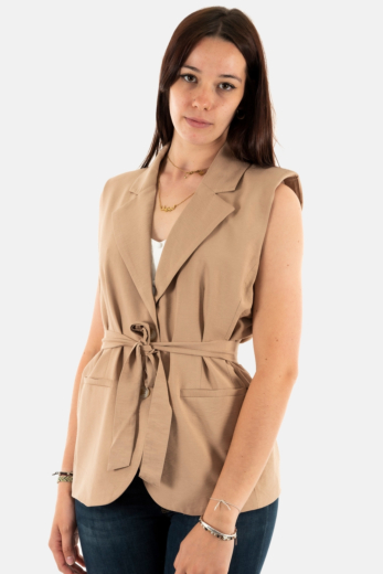 blousons et vestes ichi cadova 161310 natural