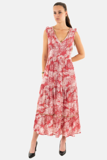 robe goa lana long p40 dusty pink