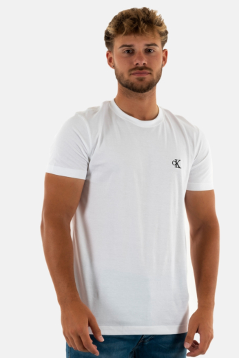 Tee shirt calvin klein jeans essential slim yaf bright white
