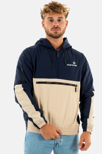 blousons et vestes sergio tacchini open track 214-nav/hum