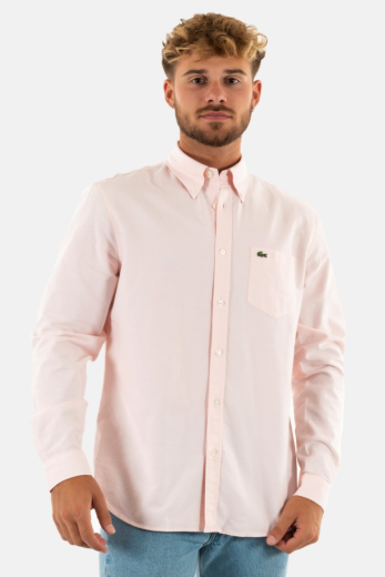 Chemise lacoste ch1911 7fd blanc/nidus