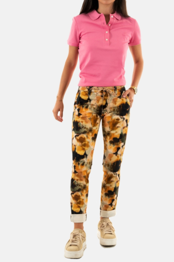 pantalons please p0ku 1125 madreperla