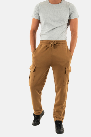 pantalons superdry relaxed cargo 4ex classic camel