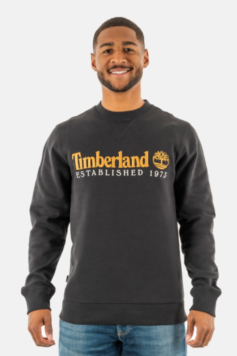 Sweat timberland brush bach crew neck 001 black