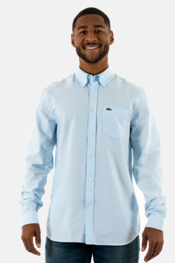 Chemise lacoste ch1911 f6z blanc/panorama