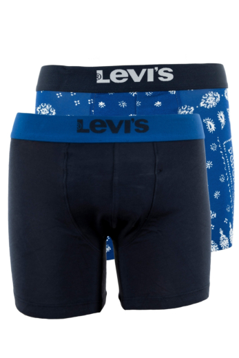 Calecons et slips levi's® bandana boxer brief 2p 002 blue combo