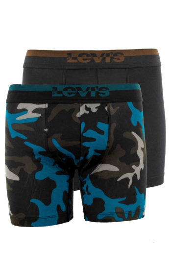 Calecons et slips levi's® camo boxer brief 2p 002 ocean depths