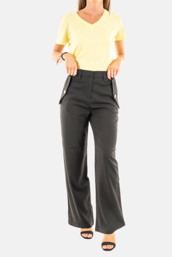 pantalons la petite etoile riel noir