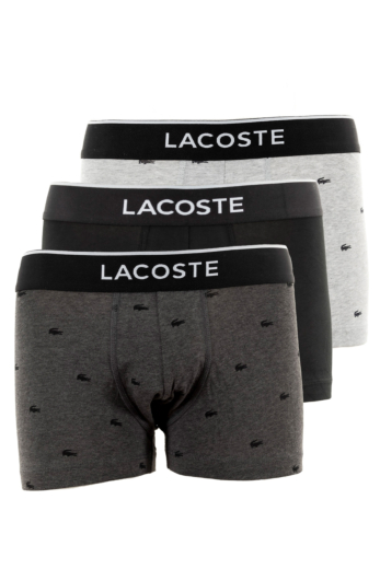 Calecons et slips lacoste 5h1299 vdp noir/bitume chine-argent