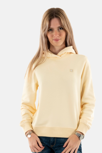 Sweat calvin klein jeans embro badge zcy vanilla