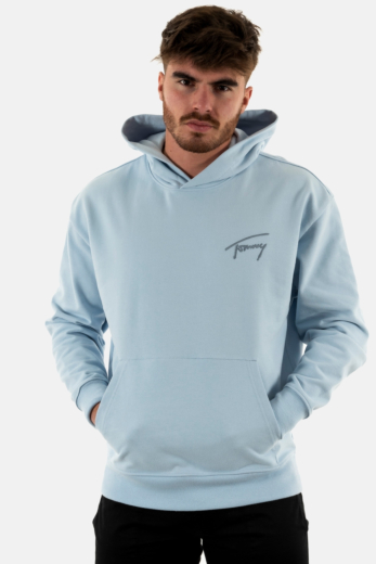 sweat tommy jeans rlx signature c1o breezy blue