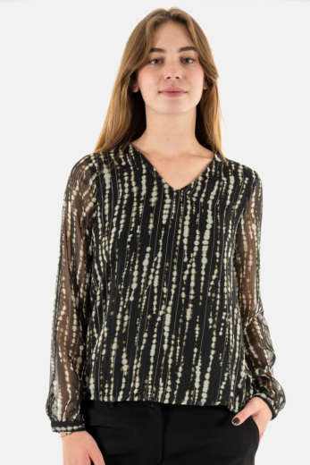 tee shirt manches longues only noele black