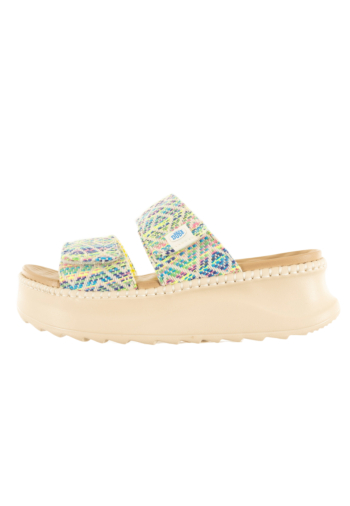 Sandales - nu-pieds hey dude delray slide surf baja 4ny blue multi