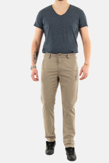 Pantalons Benson & Cherry jessy kaki clair