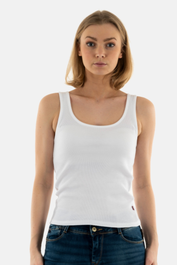 Debardeurs levi's® essential rib tank 0001 white +