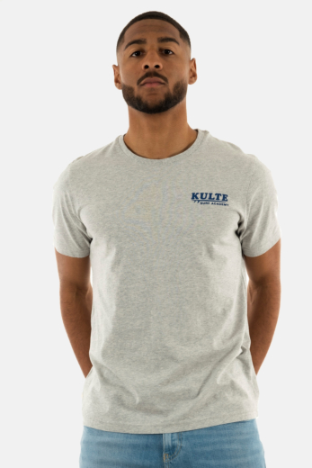 Tee shirt kulte wave heather grey