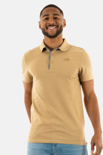 Polos the north face m premium lk51 khaki stone