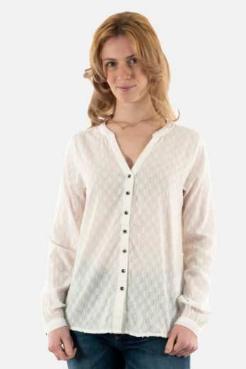 Chemisier sun valley rodna 8 ecru