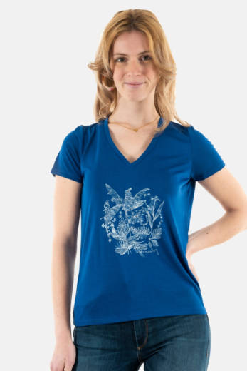 Tee shirt sun valley paceco 6309 bleu roi