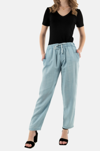 Pantalons sun valley vanto 6193 bleu jean clair