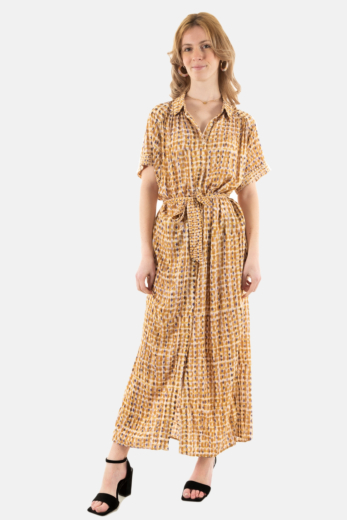 Robe grace & mila mauve_12286 ocre