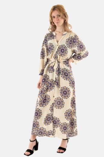 Robe grace & mila manille_12289 beige