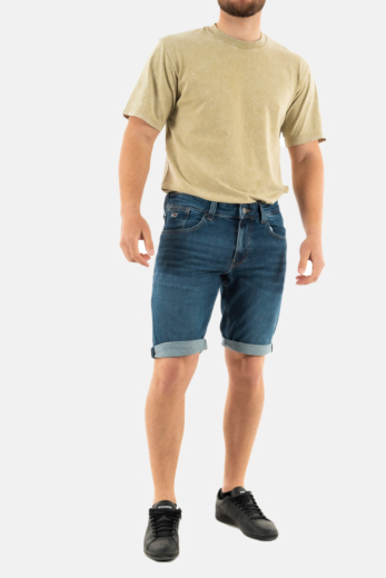 Shorts bermudas tommy jeans ronnie 1bk denim dark