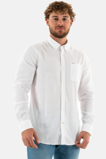 Chemise barbour nelson tailored wh11 white