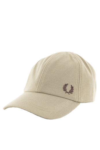 Casquettes fred perry pique classic u84 warm grey/brick