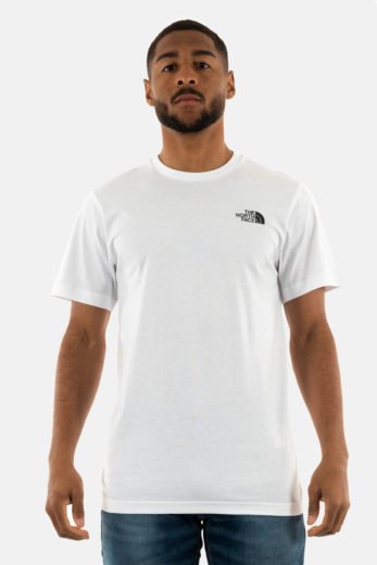 Tee shirt the north face redbox fn41  white