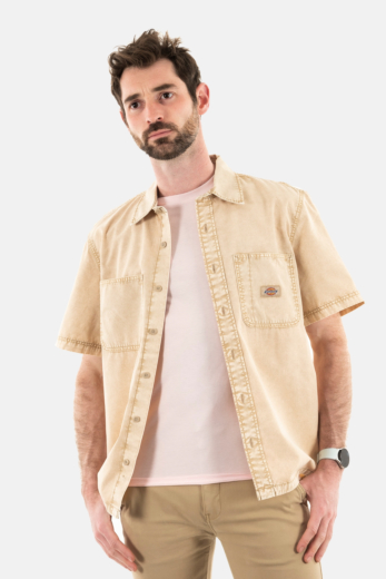 Chemise manches courtes dickies newington j491 dble dye/acd s