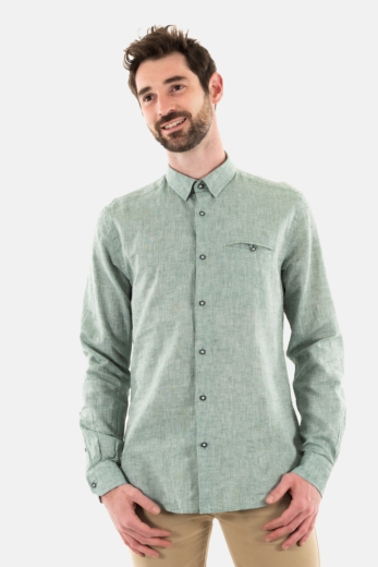 Chemise Benson & Cherry lemar kaki clair