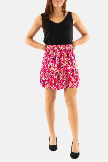 Jupe ichi marrakech 202925 love potion flower aop