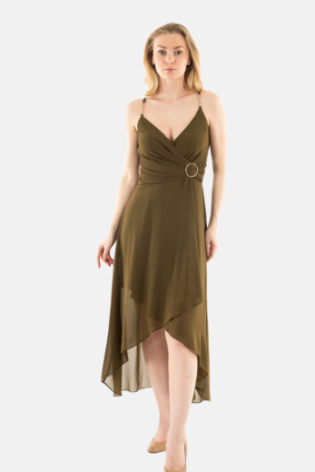 Robe morgan 231-reuilly kaki clair
