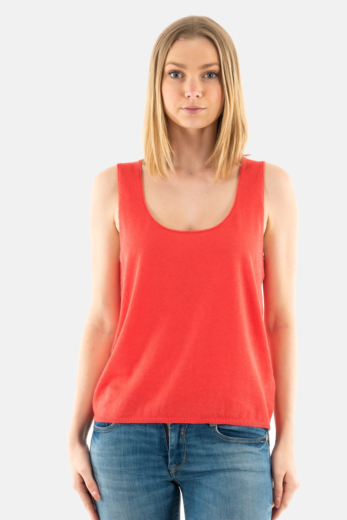 Débardeurs grace & mila mouchoir_12539 corail