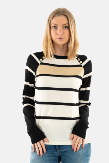 Pull léger lola casademunt ls2411005 2n0 negro-crudo