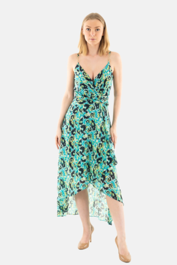 Robe morgan 241-reuilla vert